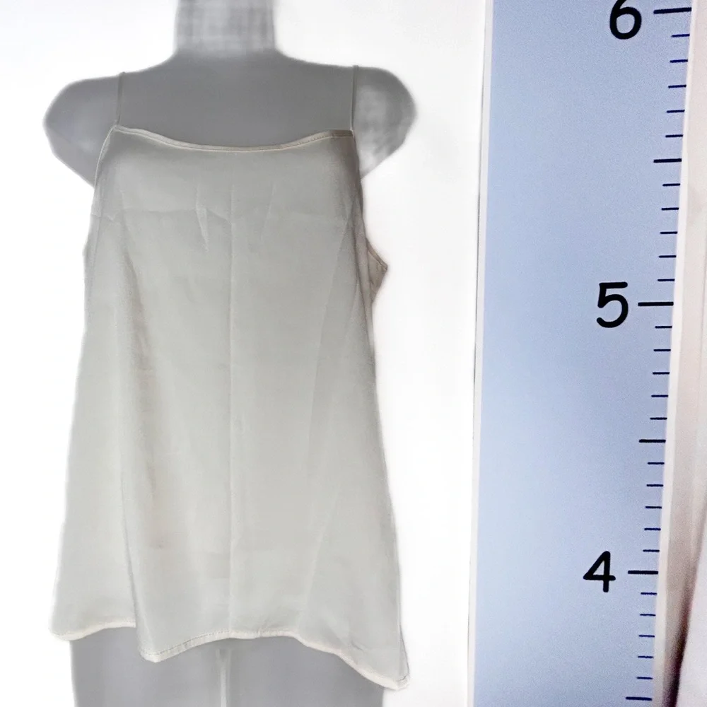 Diane Von Furstenberg‎ Creamy White Lingerie Chemise Size 0